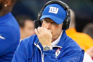 Giants coach Tom Coughlin contributed to the team's loss, a rare occurrence.