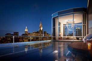 NINE-FIGURES BY FOSTER: 50 UN Plaza’s $100 million penthouse listing would mark a record NYC sale.