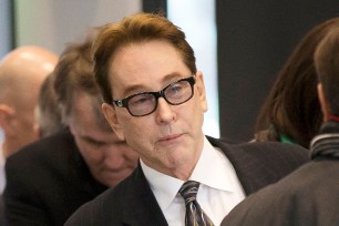 H. Ty Warner, the billionaire who created Beanie Babies, arrives at federal court for sentencing on Tuesday, Jan. 14, 2014, in Chicago. Last year Warner pleaded guilty to one count of tax evasion for hiding $25 million in income in secret Swiss bank accounts. (AP Photo/Andrew A. Nelles)