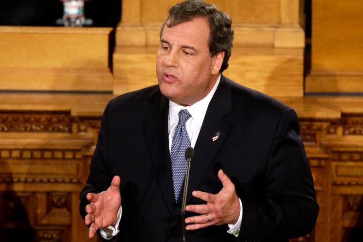 New Jersey Gov. Chris Christie delivers his State Of The State address Tuesday.