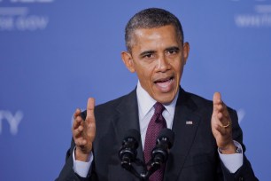 President Barack Obama speaks to students and teachers, Education Department and Maryland officials at Buck Lodge Middle School in Adelphi, Md.