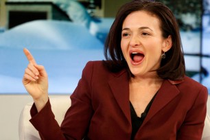 Sheryl Sandberg at the World Economic Forum in January 2014.