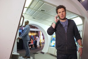 Psych, starring Dule Hill (left) and James Roday (right), ends Wednesday night.