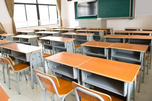 empty classroom