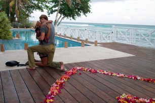 She pledged to make him 300 sandwiches. He vowed to propose. So, at 257, the chef was floored when he got on bended knee.