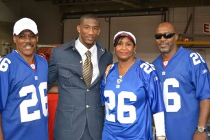 The Rolle family: Al, Antrel, Armelia and Antuan.