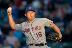 Starting pitcher Daisuke Matsuzaka was a disaster on the mound.