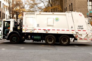 NYC sanitation truck