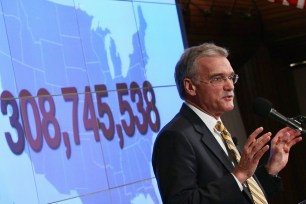 Robert Groves, Director of the U.S. Census Bureau, discusses the first results of the 2010 Census during a December '10 news conference.