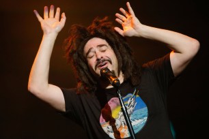 Adam Duritz of the Counting Crows performs in 2012.