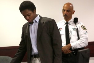 Richard McTear Jr., enters a Tampa courtroom July 31st.