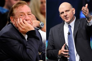 Steve Ballmer (right) is now the owner of the Clippers. He takes over for the disgraced Donald Sterling, who was forced to sell the team after his racist remarks were caught on tape.