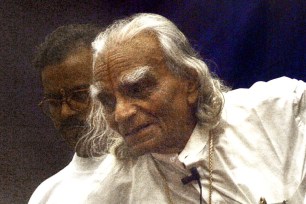 B.K.S. Iyenger in 2003