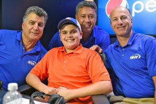 SNY’s Kidcaster Contest winner Lucas Simms