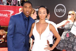 Orlando Scandrick and Draya Michele at the ESPYs last month before they broke up.