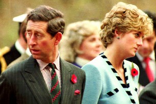 Prince Charles and Princess Diana in 1992