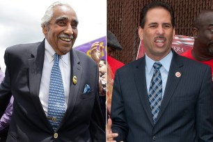 The city's gay leaders aren't happy with Charles Rangel for endorsing City Councilman Fernando Cabrera.