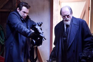 Corey Stoll and David Bradley in the first season of FX's "The Strain."