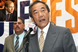 Charles Wang sold the Islanders to a group that includes former Capitals owner Jon Ledecky (inset).