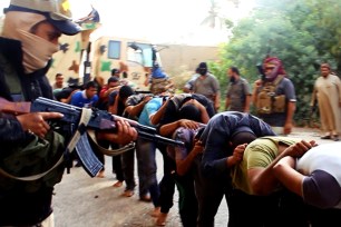 In June ISIS massacred hundreds of Iraqi soldiers after taking over a base in Tikrit, Iraq.