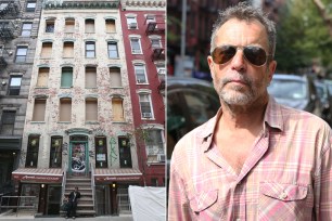 Rory Denis can't bring himself to leave his 338 East 6th Street home, where he’s lived for 44 years.