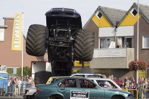 Dozens injured after monster truck plows into crowd