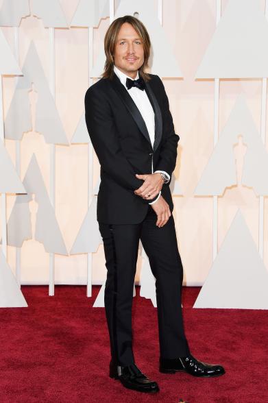 HOLLYWOOD, CA - FEBRUARY 22: Recording artist Keith Urban attends the 87th Annual Academy Awards at Hollywood & Highland Center on February 22, 2015 in Hollywood, California. (Photo by Jason Merritt/Getty Images)