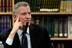 Mayor Bill de Blasio