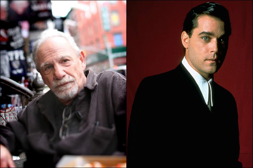 Henry Hill at his old haunts in Queens and as portrayed by Ray Liotta