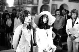 Mick Jagger's wedding