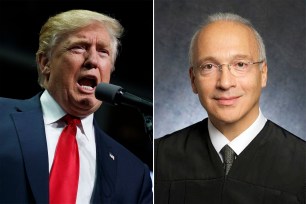 Donald Trump and Judge Gonzalo Curiel