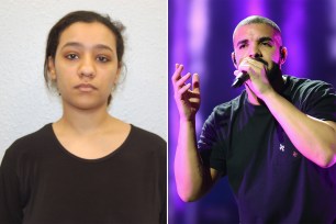 Rizlaine Boular and Drake