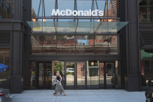 Exterior of McDonald's new corporate headquarters in Chicago.