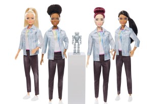 The new line of Robotics Engineer Barbie.