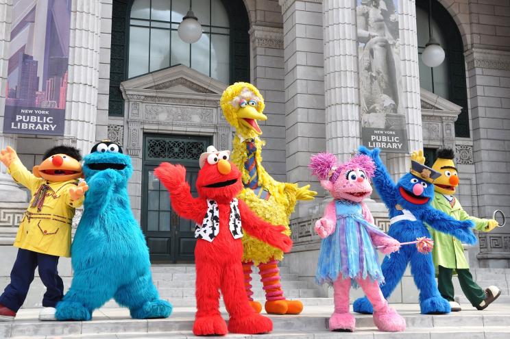 Cast members of Sesame Street