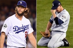 Clayton Kershaw and Bret Boone