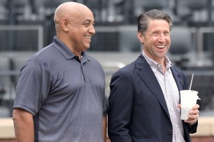 Jeff Wilpon and Omar Minaya