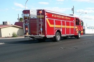 Las Vegas fire truck