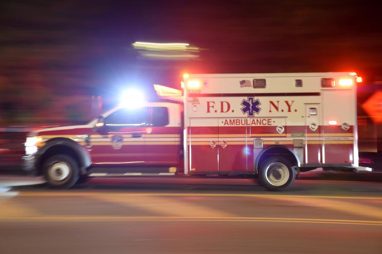 An FDNY ambulance.