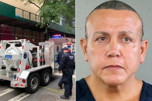 Cesar Sayoc is on his way from Miami to the Big Apple, where he will stand trial for sending illegal explosives through the mail.