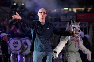 UConn men's basketball coach Dan Hurley