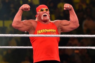 Hulk Hogan at WWE's Crown Jewel event