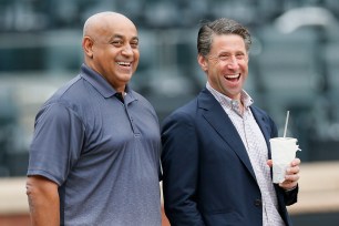 Omar Minaya and Jeff Wilpon