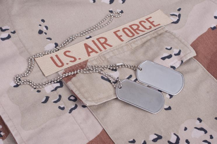 A US air force uniform