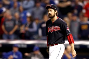 Left-handed relief pitcher Andrew Miller