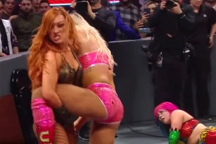 Becky Lynch, Charlotte Flair at TLC