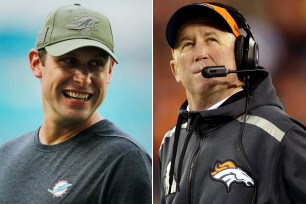 Adam Gase and John Fox