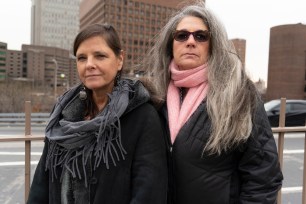 Ex-Chief of Personnel Diana Pizzuti (left) and ex-Chief of Community Affairs Joanne Jaffe