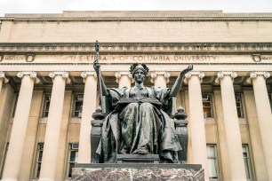 The library of Columbia University