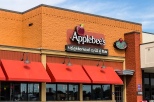 The incident occurred at an Applebee's in New York.